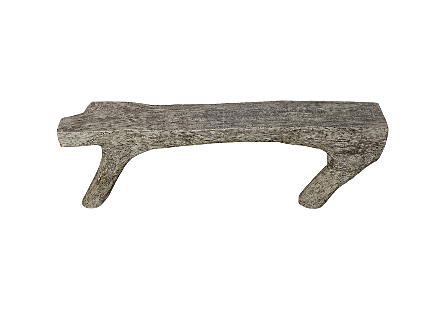 Colossal Bridge Console Table Gray Stone