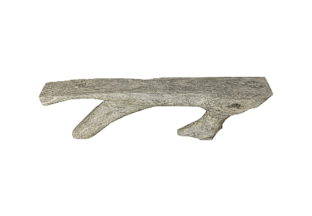 Colossal Bridge Console Table Gray Stone