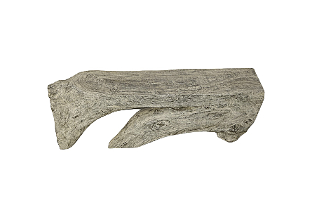 Colossal Bridge Console Table Gray Stone