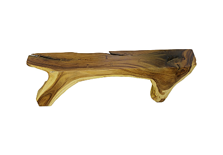 Colossal Freeform Console Table Natural