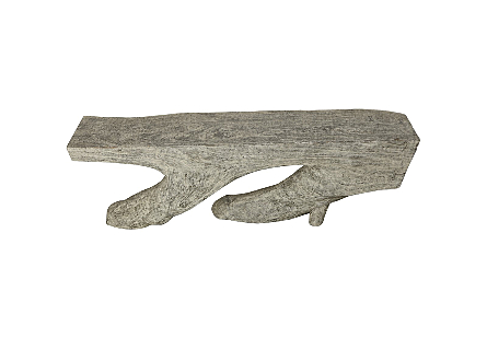 Colossal Bridge Console Table Gray Stone