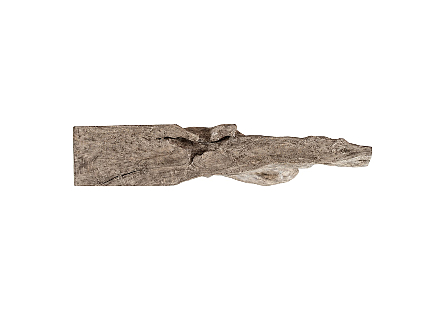 Freeform Console Table Gray Stone