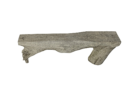 Colossal Bridge Console Table Gray Stone