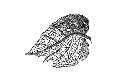 Birch Leaf Wall Art, Silver, MD