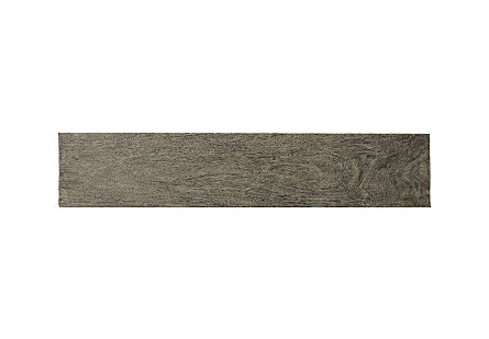 Origins Straight Edge Bench Gray Stone, Satin Black Legs