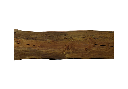 Freeform Bench Natural, Live Edge