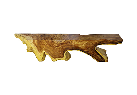 Colossal Freeform Console Table Natural