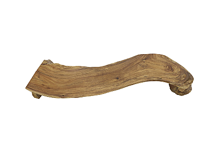 Colossal Freeform Console Table Natural