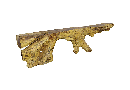 Colossal Freeform Console Table Natural