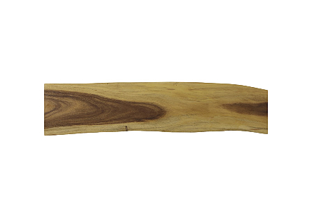 Freeform Bench Natural, Live Edge