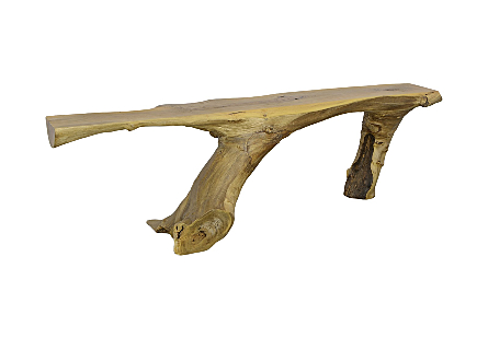 Colossal Bridge Console Table Natural