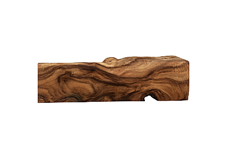 Freeform Wood Mini Console Natural