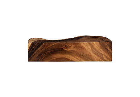 Freeform Wood Mini Console Natural