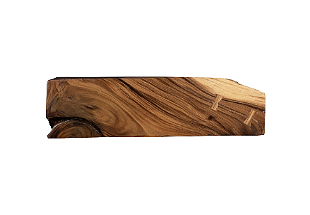 Freeform Wood Mini Console Natural