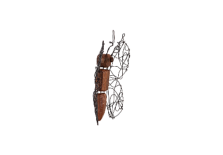 Wire Wing Butterfly Wall Art SM