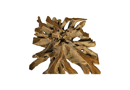 Teak Root Coffee Table Square