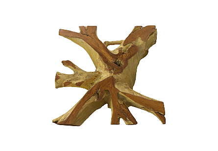 Teak Root Coffee Table Natural, Square