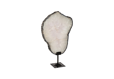 Amethyst Sculpture on Stand LG, Assorted