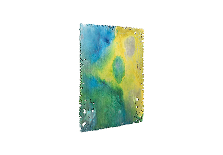 Artists With Abilities Scout Garner, Galvanized Square Wall Tile