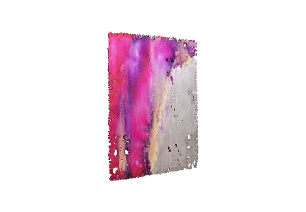 Artists With Abilities Maggie Hines, Galvanized Square Wall Tile